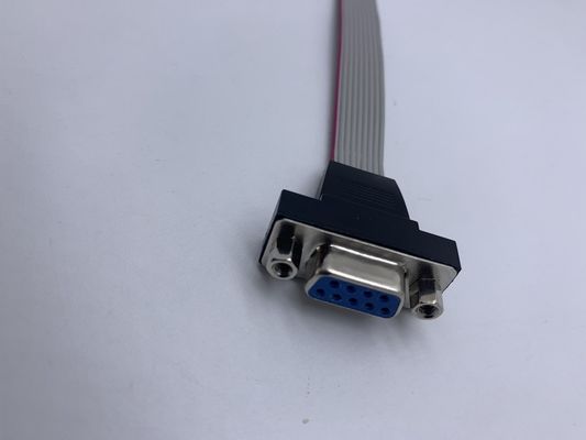 D-sub DB9 to FC-10p 2.54mm Flat Ribbon Cable Male Female to 10 26 Pin IDC Connector Wire
