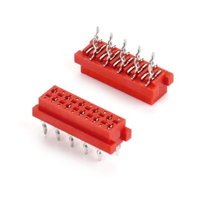 Red TE 215083 Micro-Match Flat Ribbon Cable IDC to 4/6/8/10/16/18/20 Pin Connector