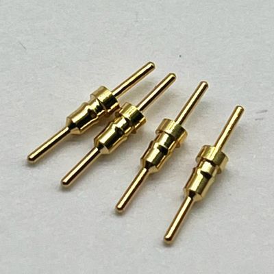 CNC Machined Contact Pin Brass Fitting Brass Plug Pin Electrical Round Pin 10.0mm