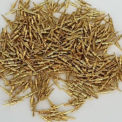 CNC Machined Contact Pin Brass Fitting Brass Plug Pin Electrical Round Pin 10.0mm