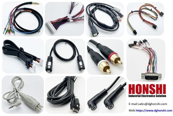 3.0 Mm Pitch Rectangular Cable Molex Mini-Fit 8Position Crimp Connector Molded Cable