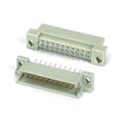 DIN 41612 Connector 2 Row 10 Pin Female Pins Straight Through Hole 2x5 Pitch 2.54mm DIP