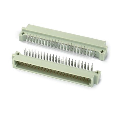 DIN 41612 Connector 2 Row 10 Pin Female Pins Straight Through Hole 2x5 Pitch 2.54mm DIP