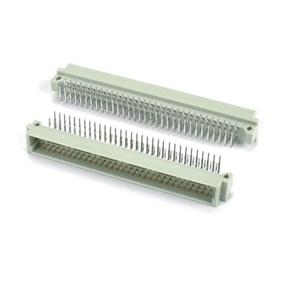 DIN 41612 Connector 2 Row 10 Pin Female Pins Straight Through Hole 2x5 Pitch 2.54mm DIP