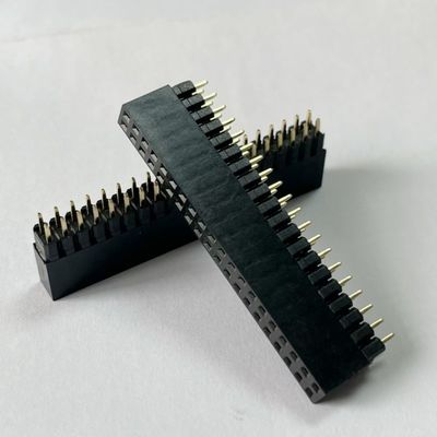 2.54mm Pitch Dual Row H8.5mm Board To Board Connector Female Pin Header Connector
