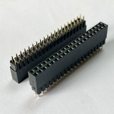 2.54mm Pitch Dual Row H8.5mm Board To Board Connector Female Pin Header Connector