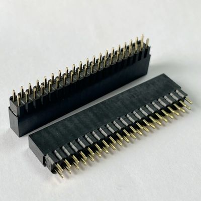 2.54mm Pitch Dual Row H8.5mm Board To Board Connector Female Pin Header Connector