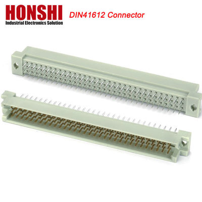 5.08mm DIN 41612 Connector 2 Rows 15P Female Power Type PCB Vertical Female 7+8 P 15Pin