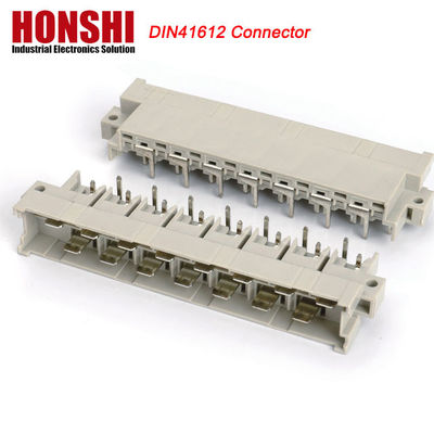 DIN 41612 Connector 5.08mm Pitch male High Current Type 15P Euro Connector DIN41612