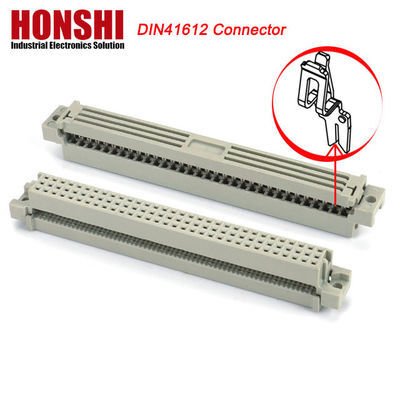 2.54mm Euro DIN 41612 Connector Female IDC Type 3rows 64P 96P Connectors for PCB Board