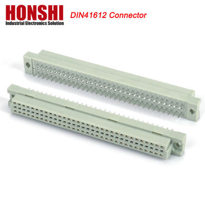 2.54mm Euro DIN 41612 Connector Female IDC Type 3rows 64P 96P Connectors for PCB Board