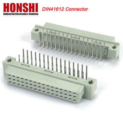 Euro Din 41612 Connector 3 Rows Plug Header Male Eurocard Connectors 48 Pin Right Angle