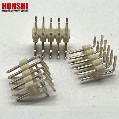 2.54mm Pin Header Dual Row 4 6 10 20 40P Male Header Connector PCB Pin Strip White Option