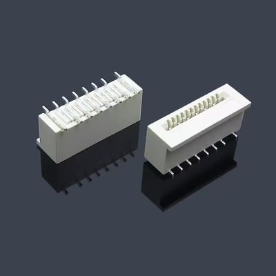 Ffc / Fpc 0.5mm 1.0mm Pitch 10 18 20 30 40 50 Pin Half Coverage Bottom Upper Contact Connector