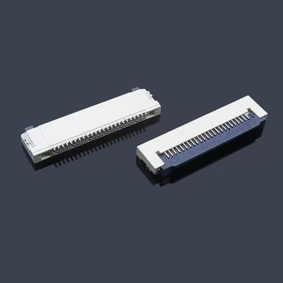Ffc / Fpc 0.5mm 1.0mm Pitch 10 18 20 30 40 50 Pin Half Coverage Bottom Upper Contact Connector