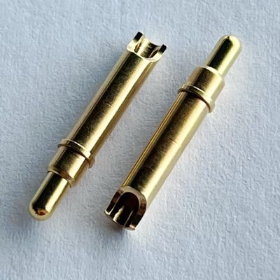 Solder Type Gold Plated SMT Pogo Pin For Power Application Customizable Design