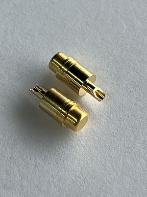 10.0mm Pin Length High Current Pogo Pin Connector For Test Probe 3 5 6 8 10 12 15 Amps 20 And Spring Specification