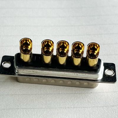 ISO9001 5w5 Dusb Pcb Male Dip Male Combo Dsub Rf Coaxial 9w4 Power 7w2 High Current D Sub Db 8w8 40a Connector
