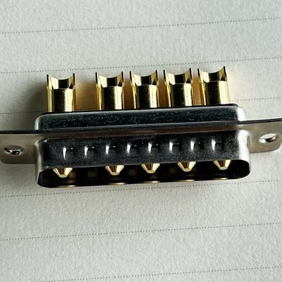 ISO9001 5w5 Dusb Pcb Male Dip Male Combo Dsub Rf Coaxial 9w4 Power 7w2 High Current D Sub Db 8w8 40a Connector