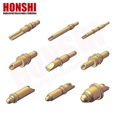 High Current 3A 5A 10A Solder Cup Spring Pogo Pin Customized Test Probe For Soldering Needs