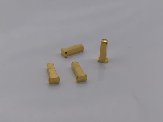 Precision Machnined Parts Copper Terminals Pin Production Brass Lathe CNC Pom Machining Pin Part