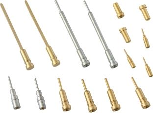 Precision Machnined Parts Copper Terminals Pin Production Brass Lathe CNC Pom Machining Pin Part