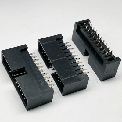 2.54mm Box Header Connector 6 8 10 20 30 40 64 Pin Straight Dip Type DC3