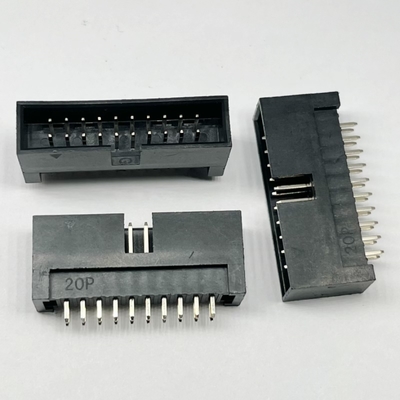 2.54mm Box Header Connector 6 8 10 20 30 40 64 Pin Straight Dip Type DC3