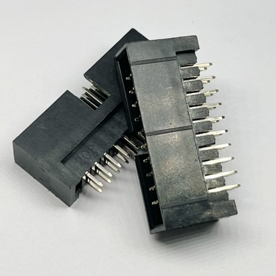 2.54mm Box Header Connector 6 8 10 20 30 40 64 Pin Straight Dip Type DC3