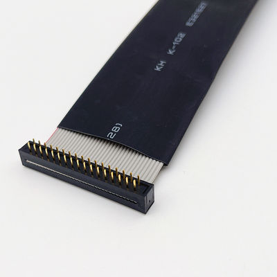 Dip Socket 2.54mm Flat Cable 6-64Pin Electrical Wire To Board Connector Flat Wire Harness