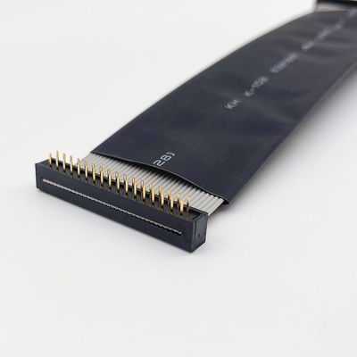 Dip Socket 2.54mm Flat Cable 6-64Pin Electrical Wire To Board Connector Flat Wire Harness