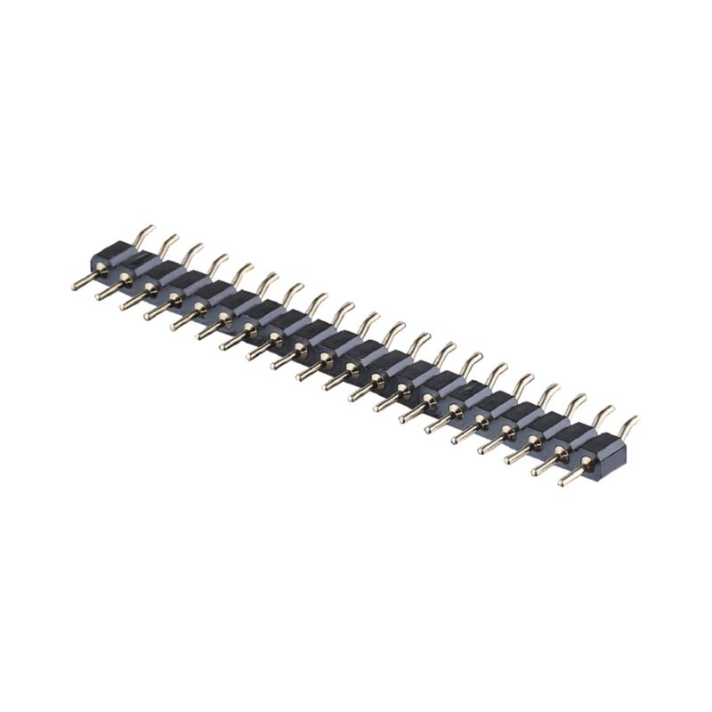 2.54mm Machined Pin Header Right Angle SMT SMD PCB Single Row Header Connector