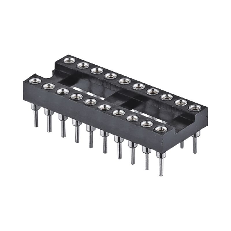 2.54mm Female Round Pin Header 8 Pin 10 Pin 18 Pin 28 Pin 32 Pin 40 Pin IC Socket