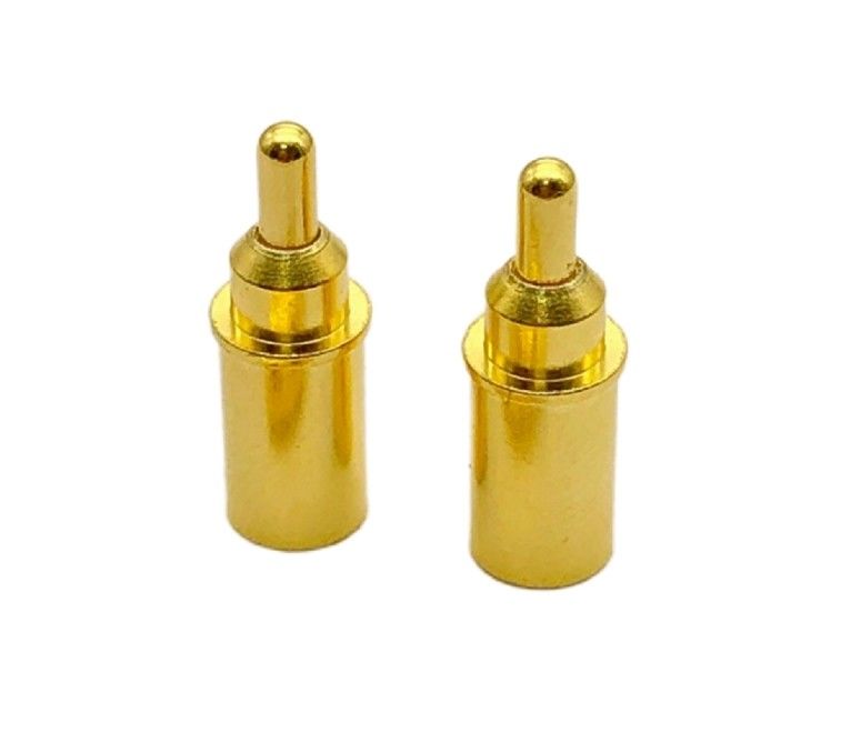 DC12V 2A 6.0mm POGO Pin SMT Gold Plated Pogo Pin Pad Brass Connector