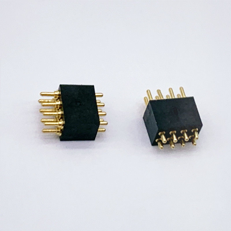 Custom 1.27mm Pitch 8Pin Spring Loaded POGO Pin Connector For And Durable Connections