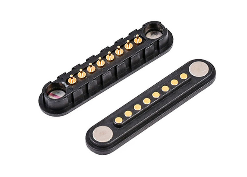 Customized Spring Force 8 Pin Magnet Charging Base Contact And Probe Magnet Base