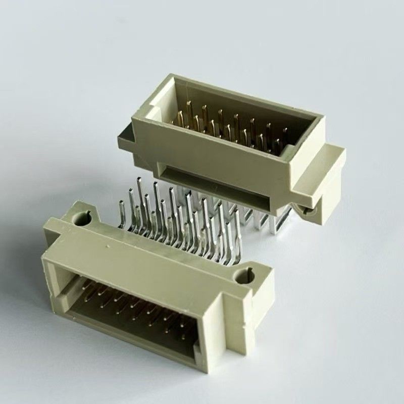2.54mm Din 41612 Connector 21 Position Right Angle Male 3x7Pin Eurocard Connector