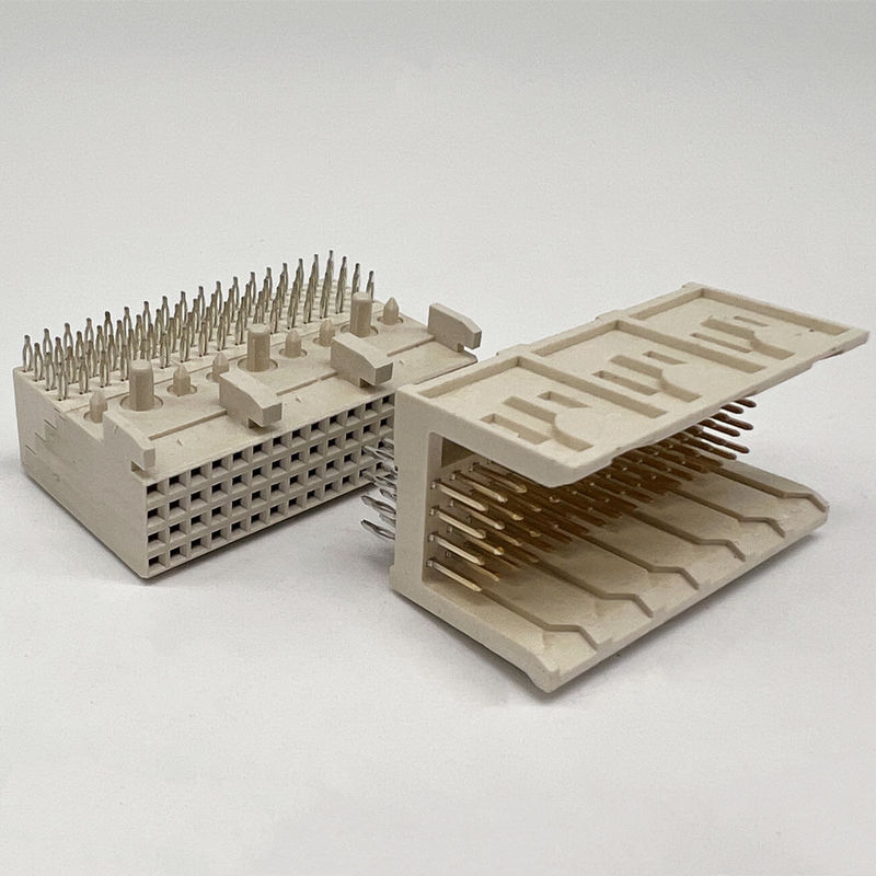 Hard Metric Connectors 2.0mm 24pin 48pin 72pin 96pin Press-Fit Type DIN41612 Euro Connector