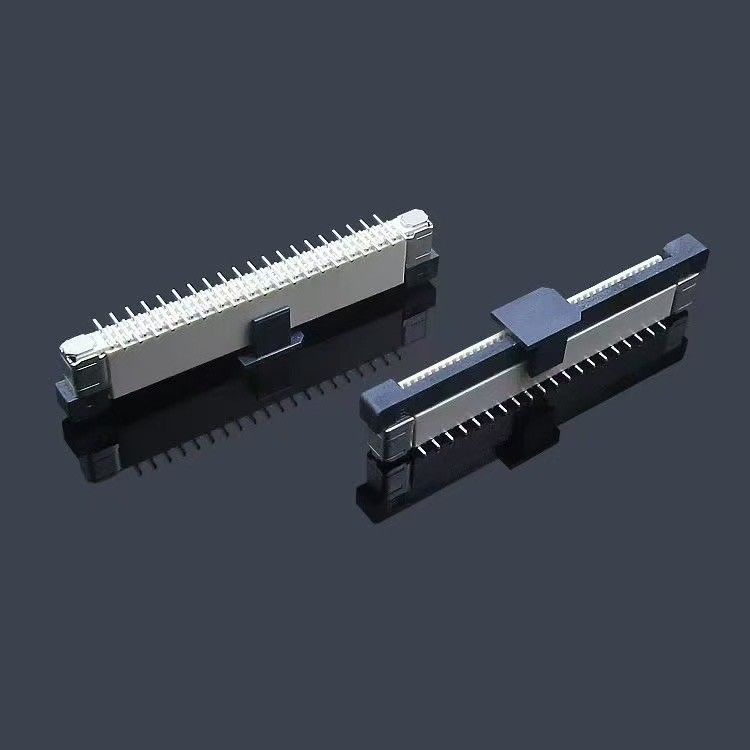 0.5mm Pitch 10p 20p 30p 40p SMD Flat Socket FPC / FFC Connector FPC FFC Cable PCB Connectors
