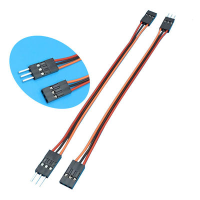 24AWG 3 Pin Dupont Electronical Wire Harness Female And Male With 2.54mm Connector