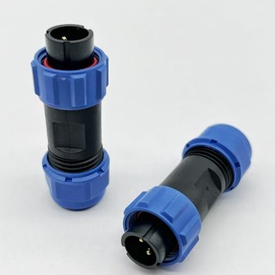 Waterproof IP67 Circular Wire Connectors DIN Type Male Plug 2 3 4 5 6 8 10 12 Pin