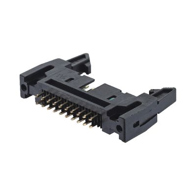 2.54mm Pitch Straight Dip Latch Header Conncetor 10 12 20 26 30 34 40 44 50 64 Pin