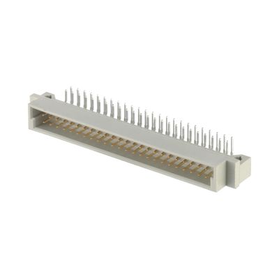 2 Row DIN 41612 Connector 64 Pin Right Angle Dip 2.54mm Pitch Male Connector