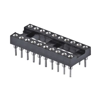 2.54mm Female Round Pin Header 8 Pin 10 Pin 18 Pin 28 Pin 32 Pin 40 Pin IC Socket