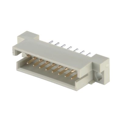 DIP Din 41612 Connector 2.54mm 16 Pin Male Pins Connector 3AMP Rated Current