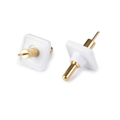 PCB Compatible Custom 1Pin Through Hole Spring Loaded POGO Pin Connector