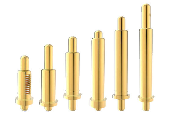 Double Head Brass Pogo Pin Length 6.5mm Double Ended Spring Loaded Pogo Pins