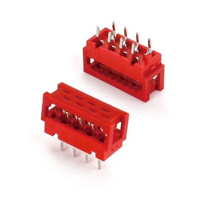 Red TE 215083 Micro-Match Flat Ribbon Cable IDC to 4/6/8/10/16/18/20 Pin Connector