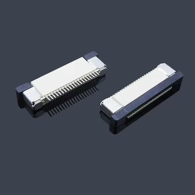 Ffc/Fpc 0.5mm 1.0mm Pitch 10 18 20 30 40 50 Pin Half Coverage Bottom Upper Contact Ffc Fpc Connector